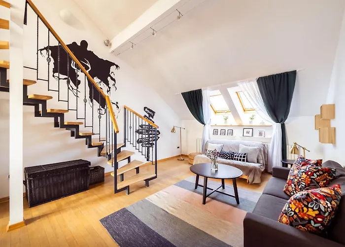 Apartmán 4br 3bath Balcony Harry Potter Penthouse Praha