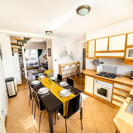 4br 3bath Balcony Harry Potter Penthouse * Prague