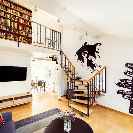 4br 3bath Balcony Harry Potter Penthouse Prague