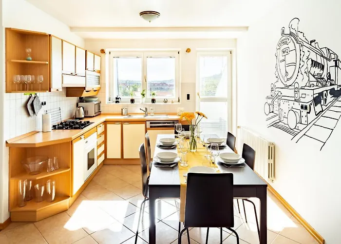Appartement 4br 3bath Balcony Harry Potter Penthouse Prague