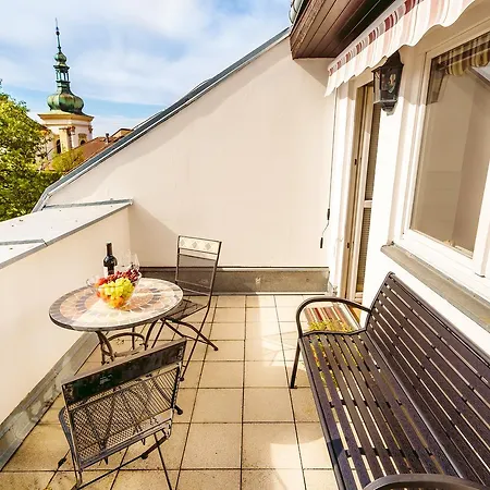4br 3bath Balcony Harry Potter Penthouse Praha